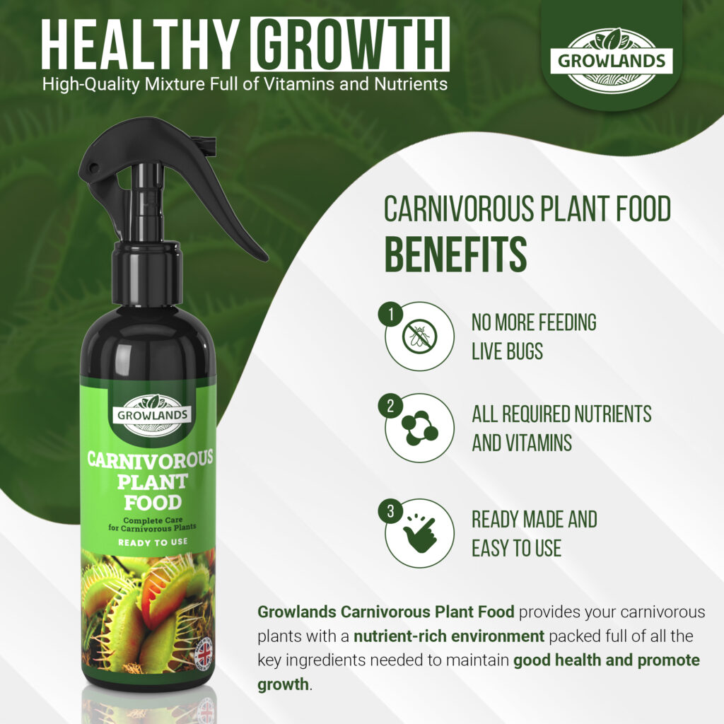 Carnivorous Plant Food (300 ML) | GrowLands - Plant Foods | Plant ...